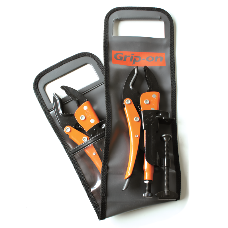KIT MAINS LIBRES - PINCES ETAUX + SUPPORTS HK-SET4-89 | GRIP-ON