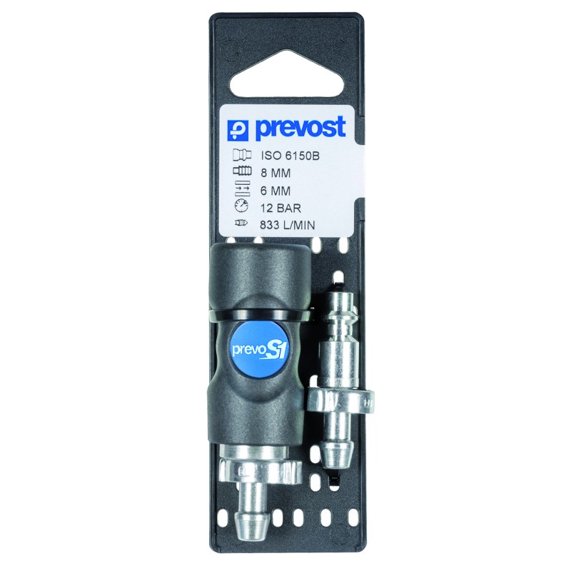 RACCORD + EMBOUT POUR FLEXIBLES + COLLIERS A OREILLES | PREVOST AIR COMPRIME