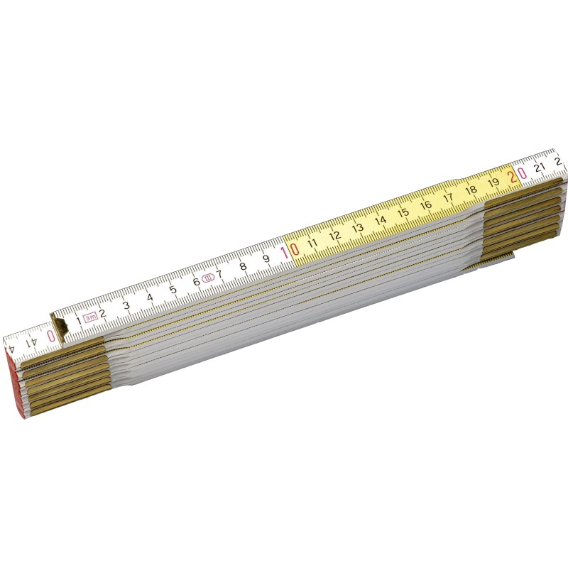 MESURE PLIANTE BOIS BLANC JAUNE | STANLEY BLACK & DECKER DIV CONSTRUCTION