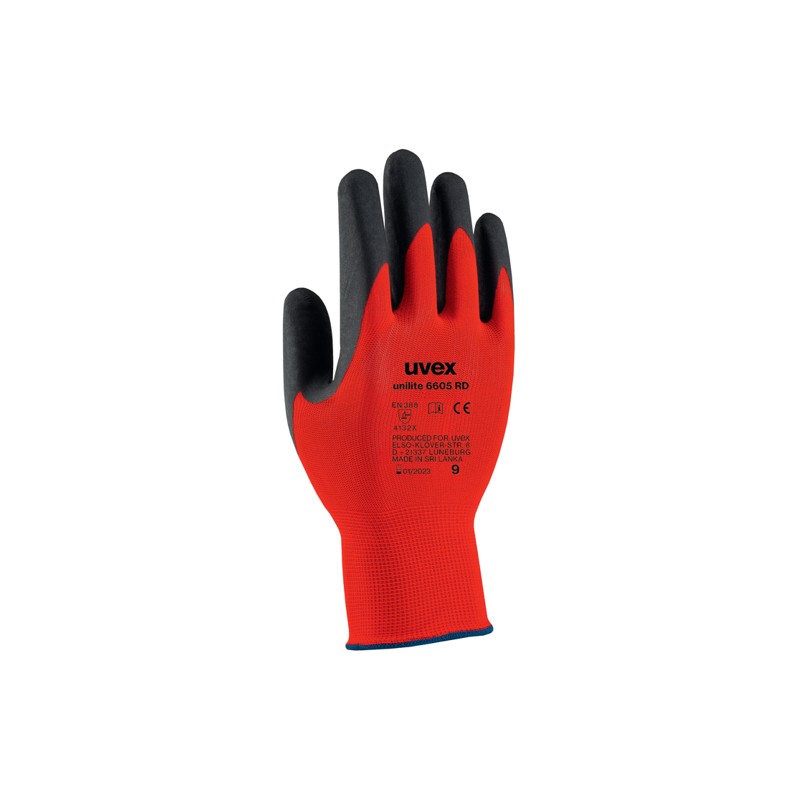 GANT DE PROTECTION UVEX UNILITE 6605 RD | UVEX HECKEL FRANCE