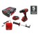 Coffret perceuse-visseuse sans fil 18V Brushless - 2 batteries 4Ah + chargeur - Ks Tools | 515.4730F