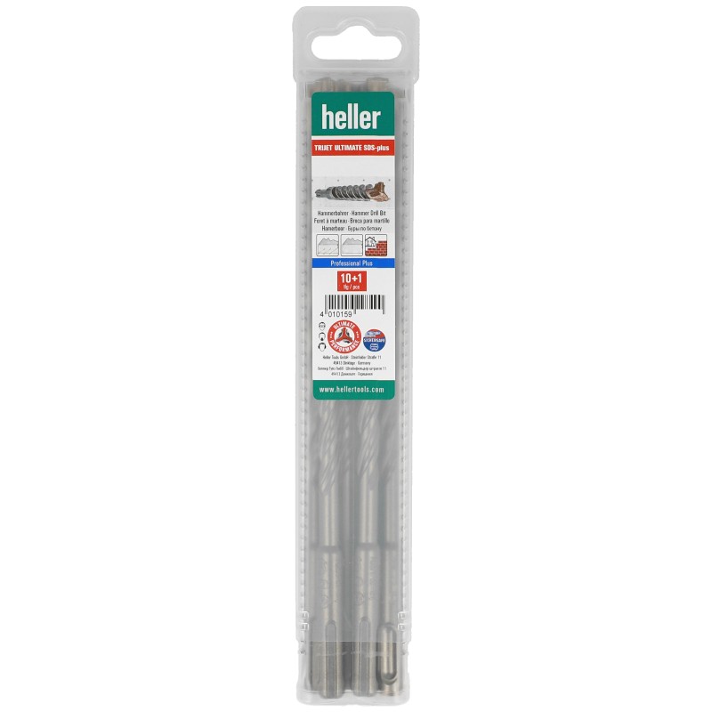 FORET BETON SDS+ TRIJET 3 TAILLANTS (QUADROPACK) | HELLER