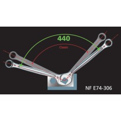 CLE MIXTE 440 7 A 24MM SUR ETUI (JEU DE 14) | Outils FACOM