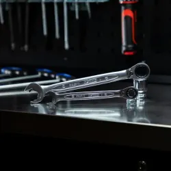 CLE MIXTE A CLIQUET DUO GEAR® 8 A 19 MM (JEU DE 5) | KS TOOLS