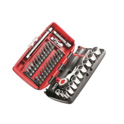 COFFRET SERRAGE-VISSAGE NANO 1/4'' 38 PIECES | Outils FACOM