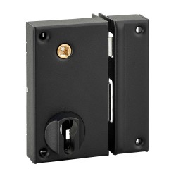 SERRURE EN APPLIQUE POUR GRILLE ET PORTAIL A CYLINDRE EUROPEEN ''PROTECT'' | THIRARD
