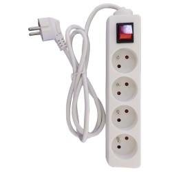 BLOC MULTIPRISES AVEC INTERUPTEUR | ELECTRALINE