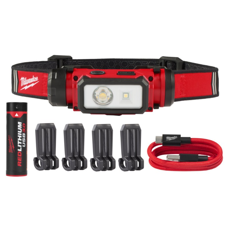 LAMPE FRONTALE L4 HL2-301 | MILWAUKEE