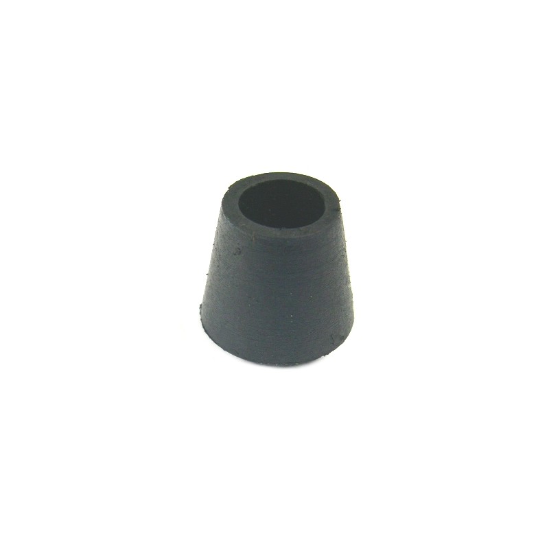 EMBOUT COUVRANT CAOUTCHOUC NOIR DIAM 10MM (SACHET DE 20) | SHEPHERD HARDWARE