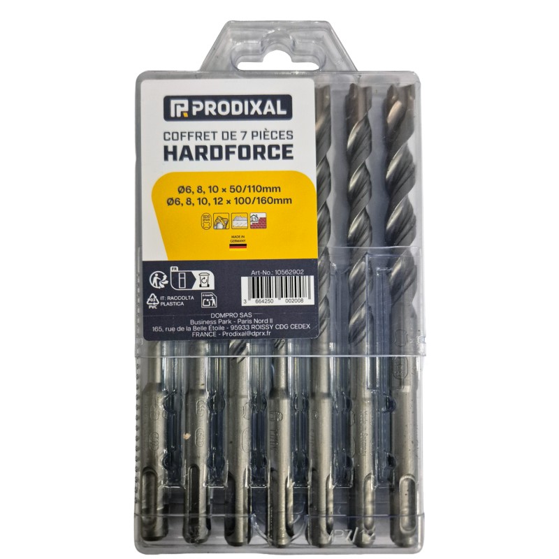 FORET BETON SDS+ 4 TAILLANTS (COFFRET DE 7) | 