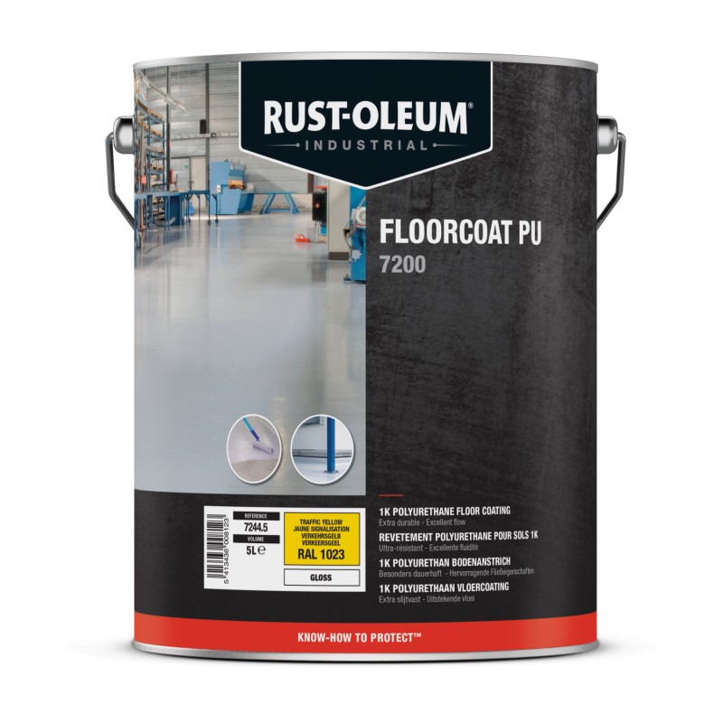 PEINTURE DE SOL FLOORCOAT PU 7200 | RUST OLEUM FRANCE SA