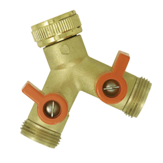 NEZ DE ROBINET SELECTEUR 2 CIRCUITS 20X27