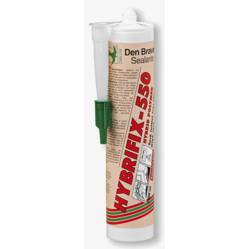 MASTIC COLLE HYBRIFIX 550 BLANC 300ML