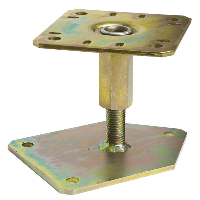 PIED DE POTEAU ANGLE REGLABLE