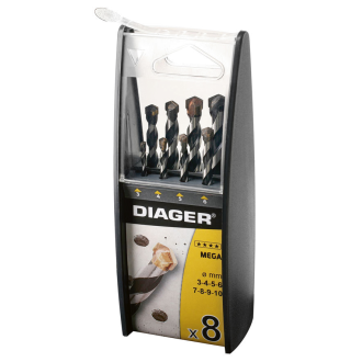FORET BETON A QUEUE CYLINDRIQUE MEGA (COFFRET DUO 8)