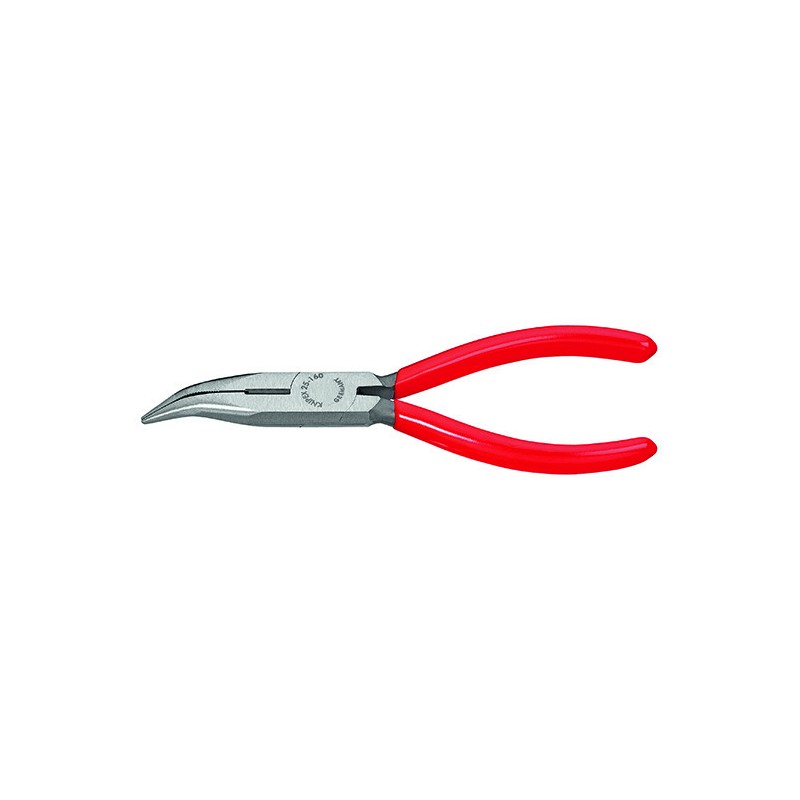 PINCE A BEC DEMI-ROND COUDE 160 MM