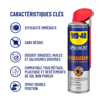 DEGRAISSANT A EFFICACITE IMMEDIATE 500ML NET (SYSTEME PRO)