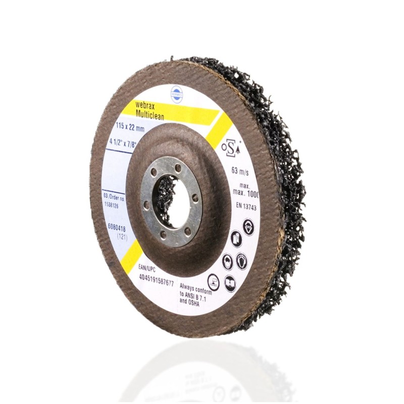 DISQUE FIBRE MULTICLEAN 125X22MM
