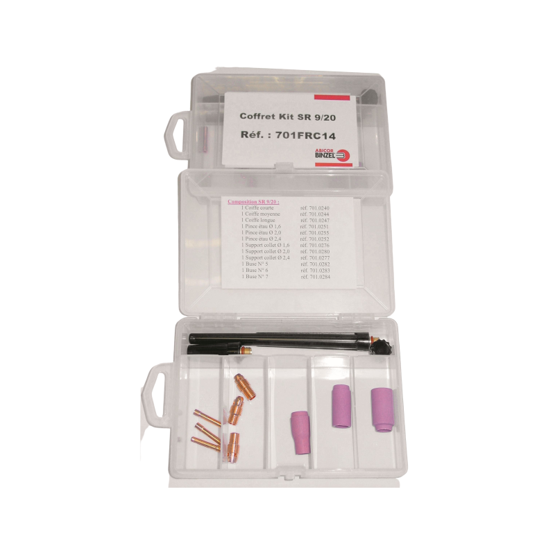COFFRET ACCESSOIRES TIG SRL 9/20