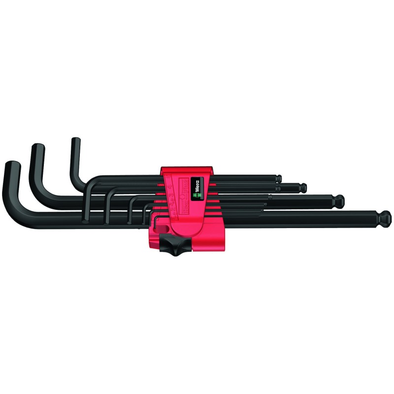 CLE MALE 6 PANS TETE SPHERIQUE 950/9 PKL HEX-PLUS 6 SB (JEU DE 9)