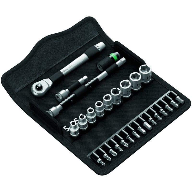 JEU DE CLIQUET ZYKLOP METAL SWITCH 1/4'' 8100 SA 8 (28 PIECES)