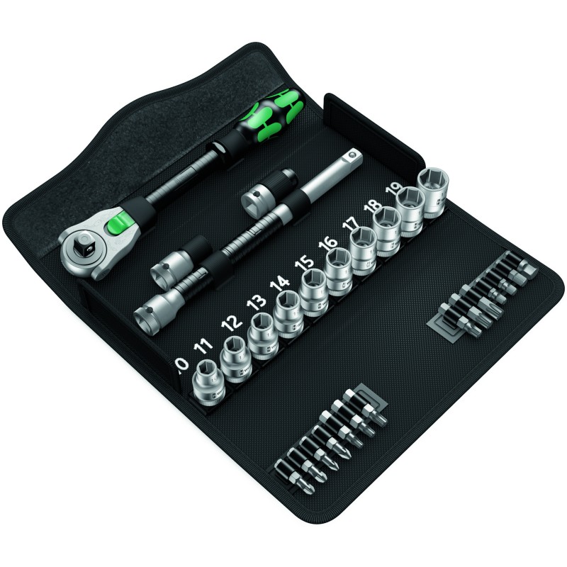JEU DE CLIQUET ZYKLOP SPEED 1/2'' 8100 SC 6 (28 PIECES)