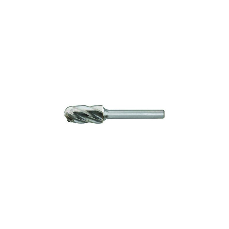 FRAISE LIME CARBURE CYLINDRIQUE A BOUT ARRONDI WRC DENTURE ''ALU''