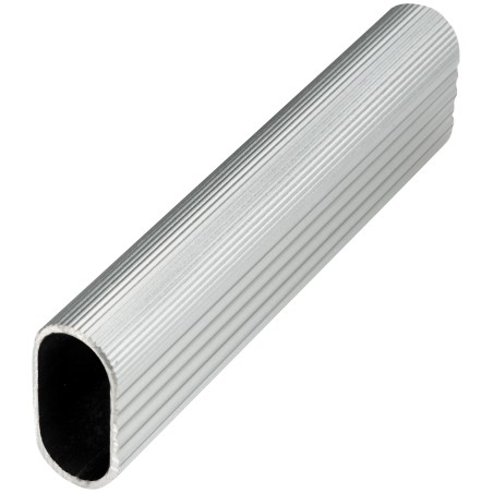 Tube penderie ovale aluminium 30x15 mm Lokendo