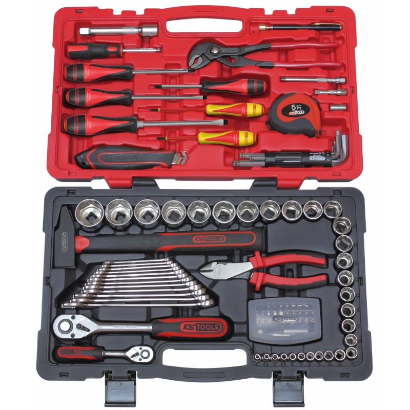 COFFRET DE DOUILLES ET ACCESSOIRES ULTIMATE® 1/4'' - 1/2'' (101 PCES)