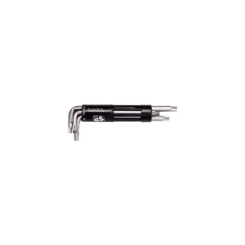 CLE MALE TORX® LONGUE, T10 A T50 (JEU DE 8)