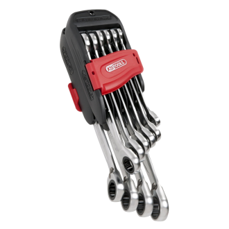 CLE MIXTE A CLIQUET REVERSIBLE GEARPLUS® 8 A 19 MM (JEU DE 10)