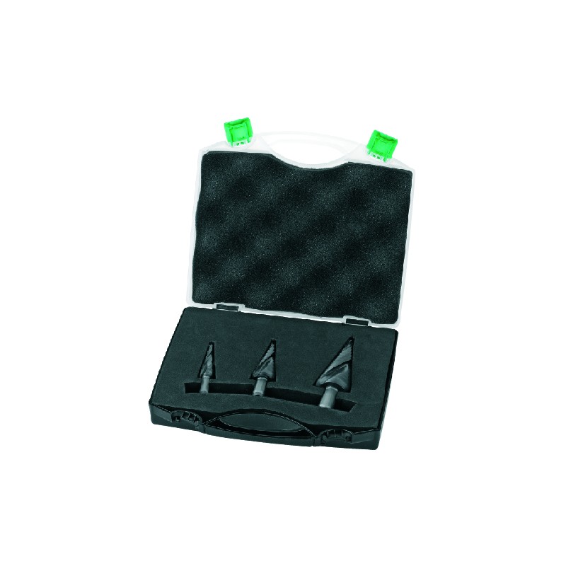 FORET ETAGE HSS QUEUE CYLINDRIQUE 3 MEPLATS (COFFRET DE 3)