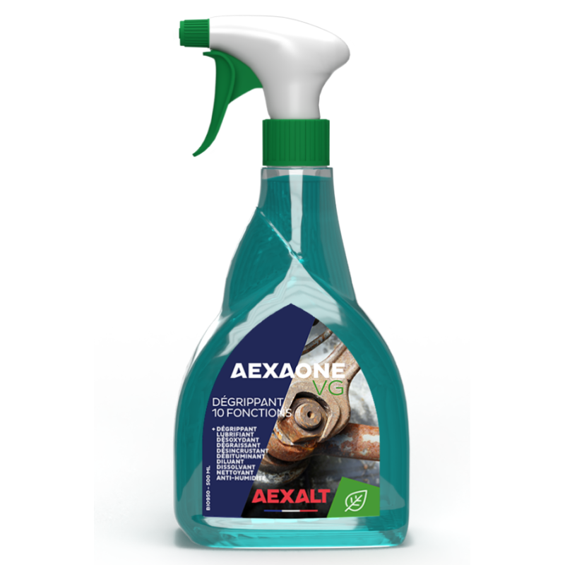 Dégrippant Végétal Vapo 500ML AEXONE VG - AEXALT - BIO950 - Efficacité Écologique