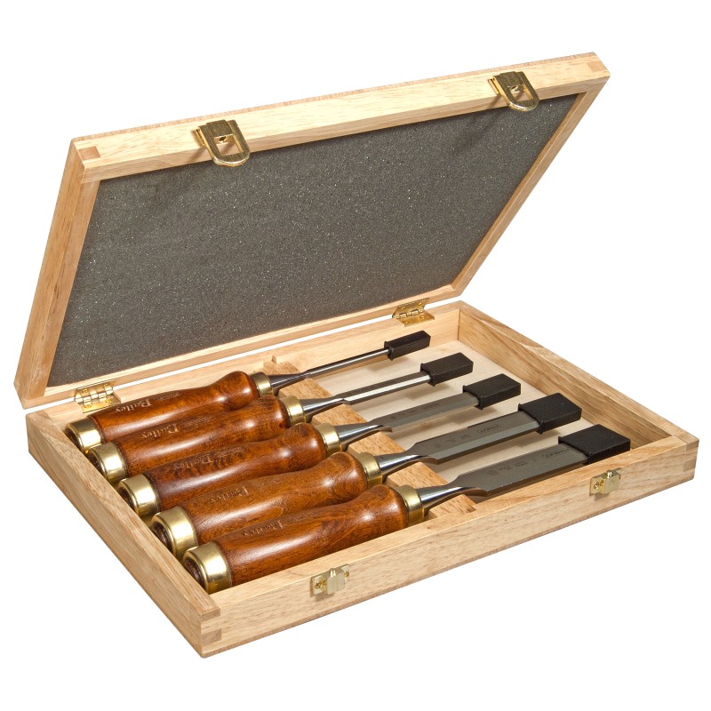 CISEAU A BOIS MANCHE BOIS (5 PIECES)