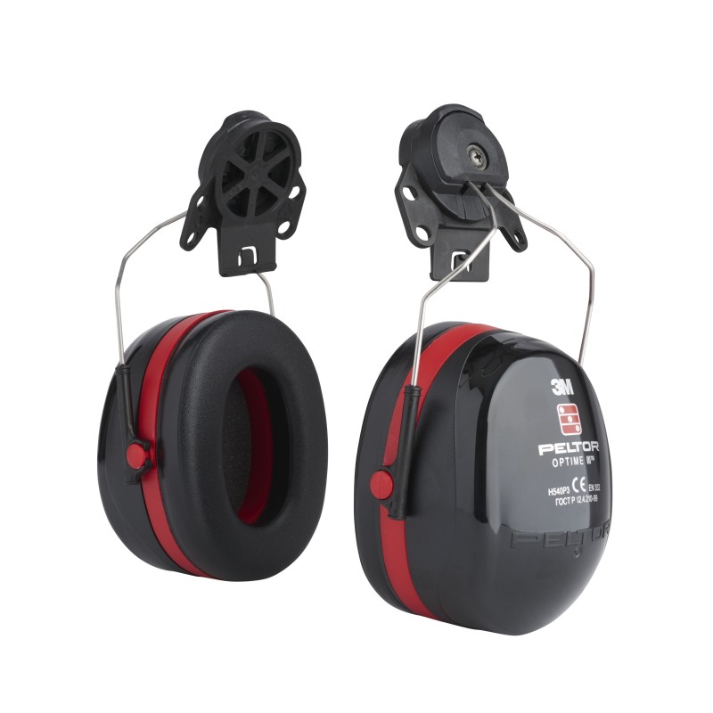 COQUILLE ANTIBRUIT OPTIME™ III NOIRE ATTACHE P3E* (PAR PAIRE)