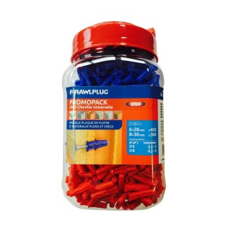 CHEVILLE UNO MIX (400 Ø6X28...