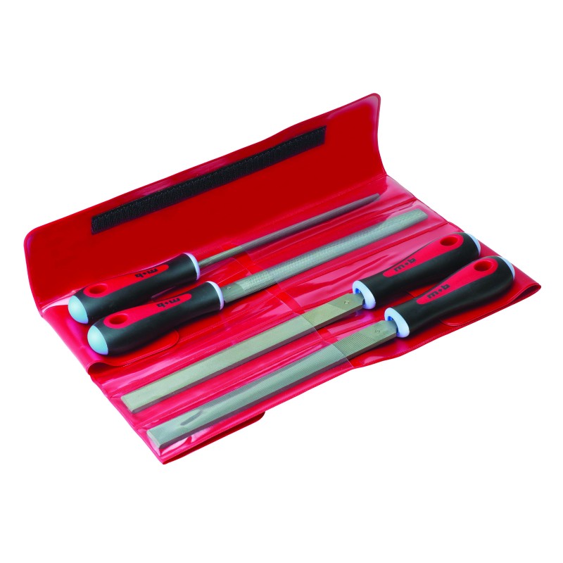 LIMES BI-MATIERE 200MM (TROUSSE DE 4)