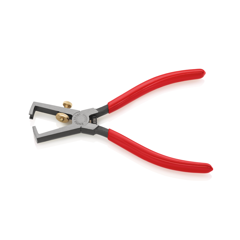 PINCE A DENUDER 160 MM AVEC RESSORT GAINAGE PVC