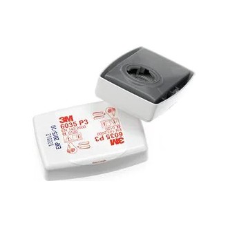 FILTRE ANTI POUSSIERES DANS UN BOITIER 3M™ 6035 P3 (PAQUET DE 2)