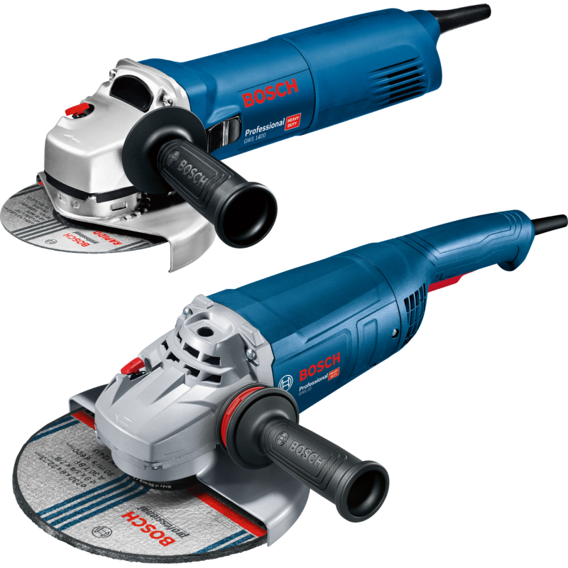 MEULEUSE 125MM 1400W GWS 1400 + MEULEUSE 230MM 2200W GWS 22-230 P