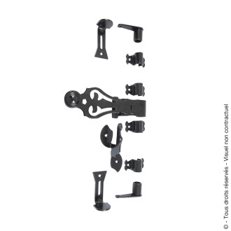 ESPAGNOLETTE PROVENCE LACETS RUSTIQUES - SUPPORT SECURITE