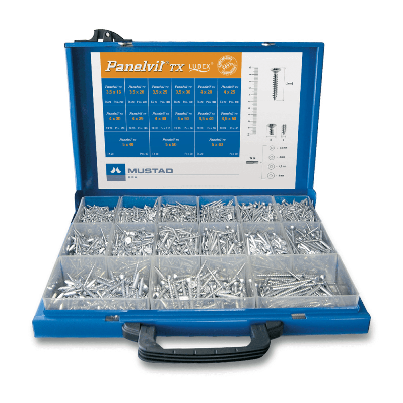 ASSORTIMENT VIS PANELVIT® TF TX (1910 VIS)