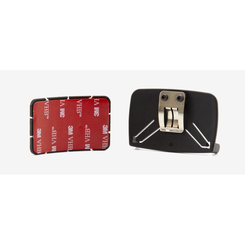 SET SUPPORT CASQUE CLIP ET ADHESIF POUR FRONTALES SERIE -S