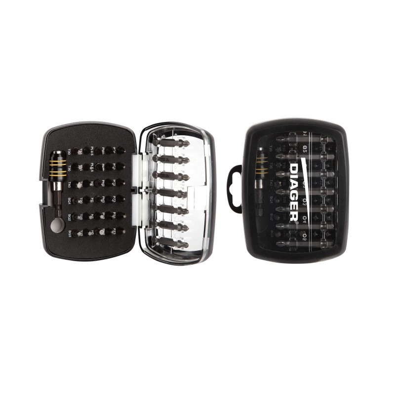 EMBOUT DE VISSAGE TORSION (COFFRET DE 38 PIECES)