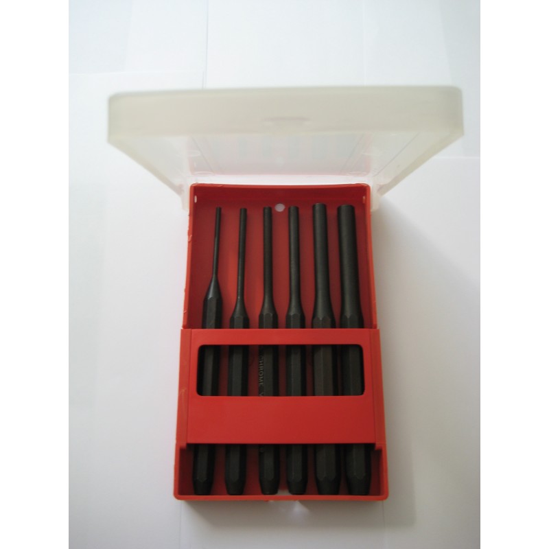 CHASSE-GOUPILLE OCTO CHROME-VANADIUM BRUNI 3-4-5-6-8-10MM (COFFRETDE 6)