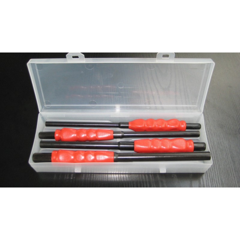 CHASSE-AXE CHROME-VANADIUM BRUNI POIGNEE RBR 10-12-14-16MM (COFFRET DE 4)
