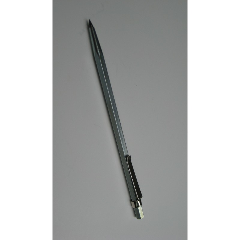 POINTE A TRACER CORPS HEXAGONAL ZINGUE POINTE CARBURE 2,5MM