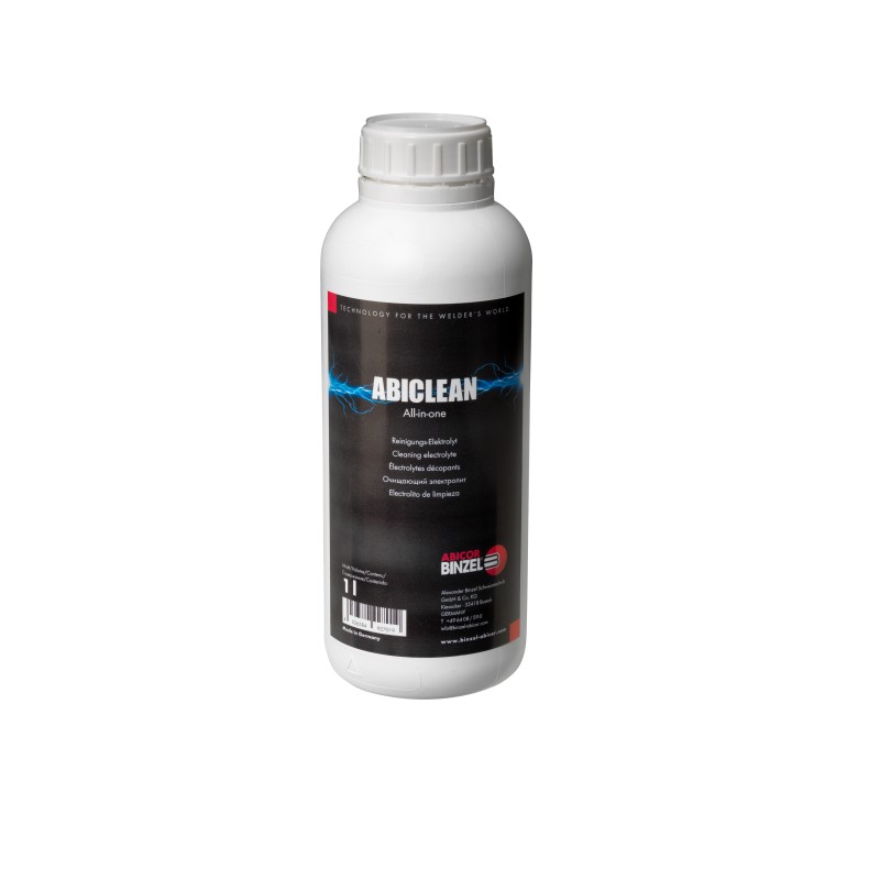 ELECTROLYTE DE NETTOYAGE TOUT EN UN ABICLEAN 1L