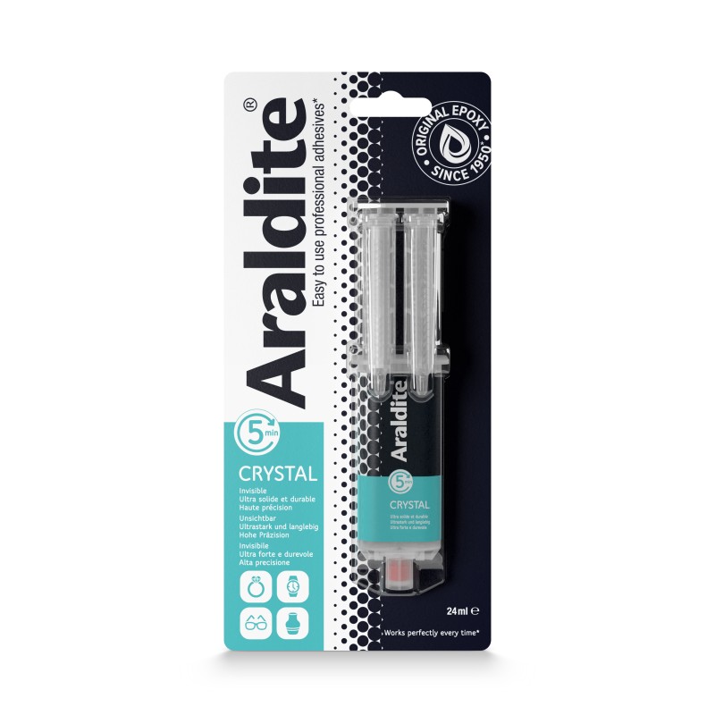 COLLE EPOXY ARALDITE CRISTAL 24ML