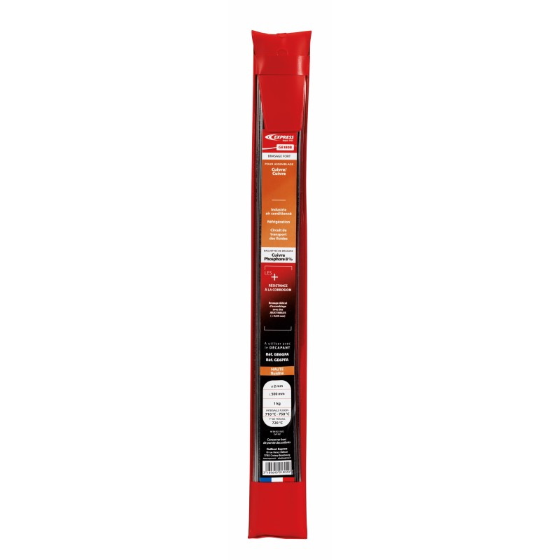 BRASURE CUIVRE PHOSPHORE 8% 2X500MM (1KG)